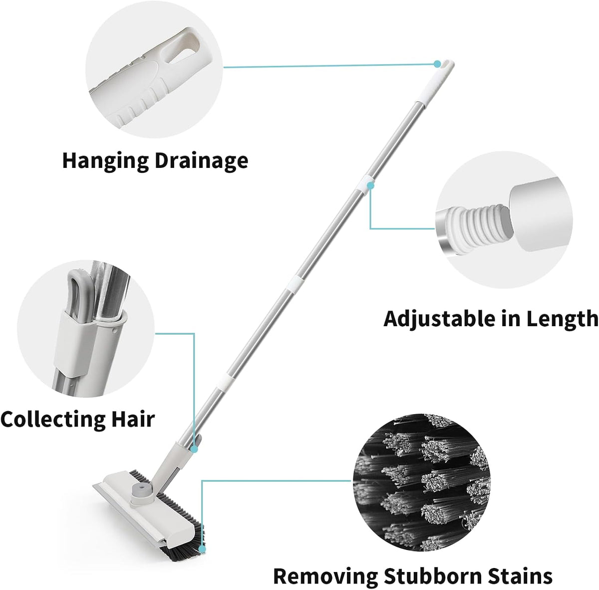 Easy Reach Long Handle Scrub Brush