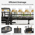 Space Saving Dish Drying Rack