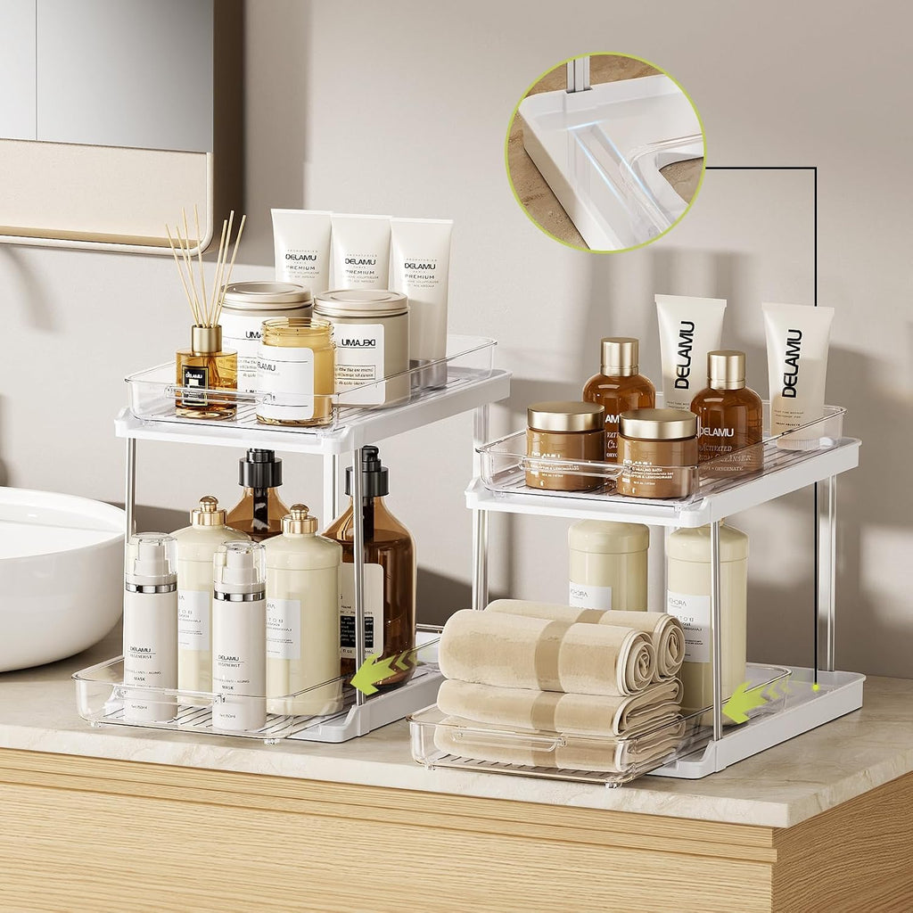 Easy Reach Pull Out Cabinet Organizer