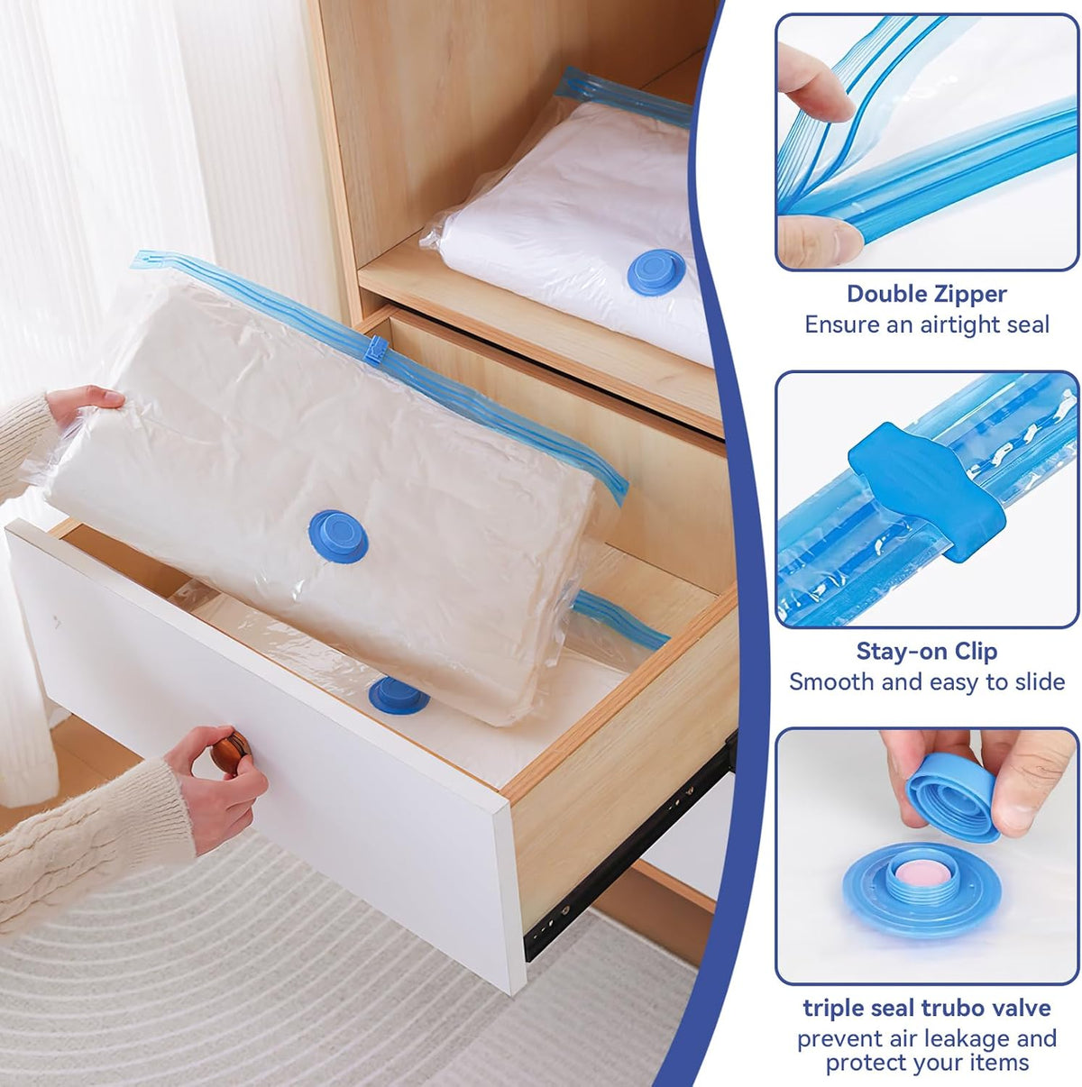Closet Storage And Seal Details