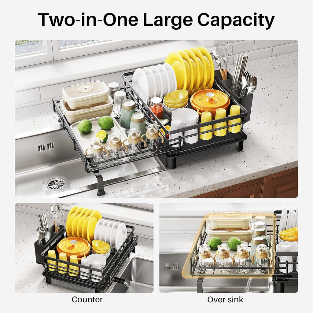 Space Saving Dish Drying Rack