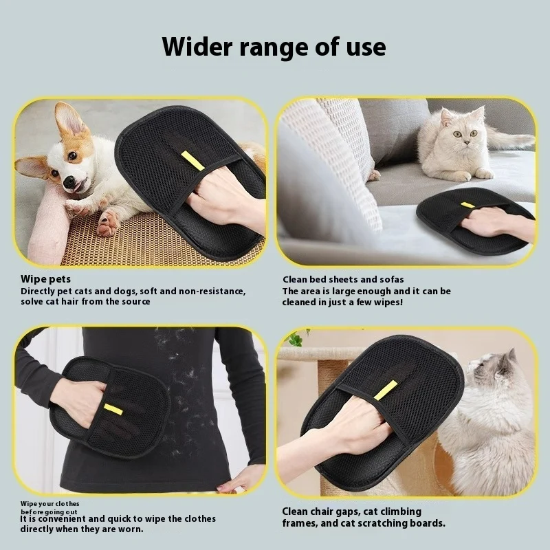 Glove used on home fabrics