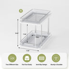 Easy Reach Pull Out Cabinet Organizer